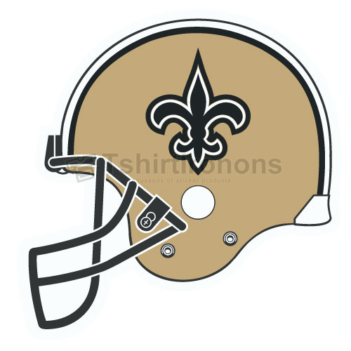 New Orleans Saints T-shirts Iron On Transfers N622 - Click Image to Close